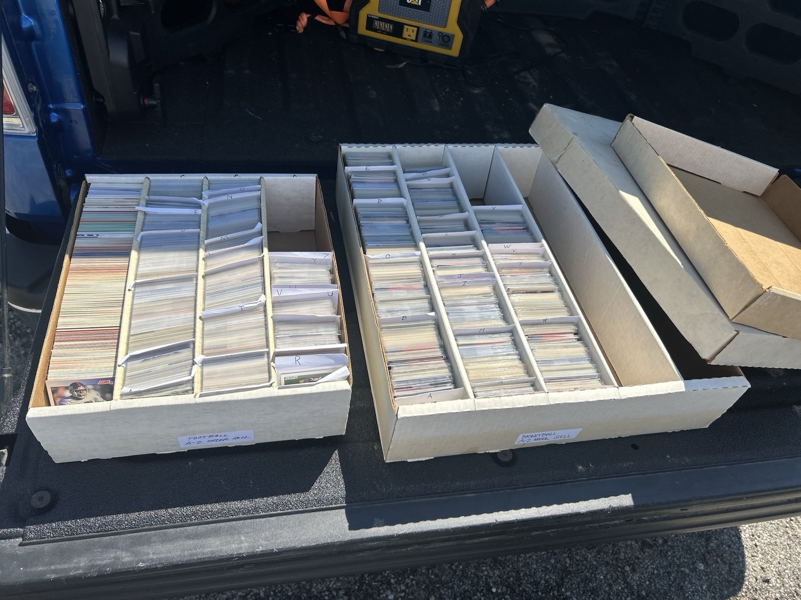 Big Sports Card Lots Over 3,000 Cards