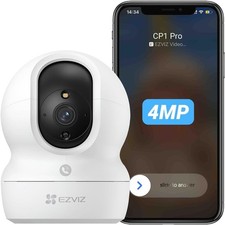 EZVIZ 4MP Indoor Camera No Monthly Fee, 512GB Supports, Spotlight Colour Night V
