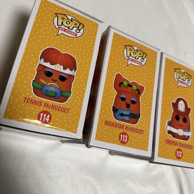 ファンコ POP McDonald’s ロックスター　テニス　ファイアーマン McDonalds Funko Ad Icons Fireman, Rockstar, Tennis Nuggets