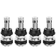 Tr416 Valve Stem 4 Pack Premium Metal Tire Valve Stems For Tubeless Tires Fits
