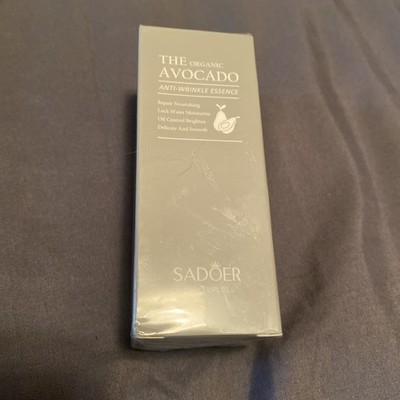 SADOER The Organic Avocado Anti Wrinkle Essence Anti-Aging Serum NEW 1.05 FL. Oz