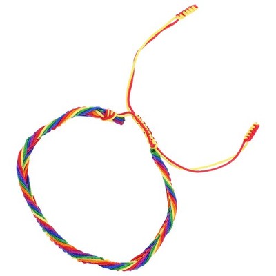  Handgefertigt Geflochten Armband Bunt Damen Elastische Armbänder