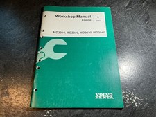 Volvo Penta MD2010, MD2020, MD2030, MD2040 Marine Diesel Engines Workshop Manual