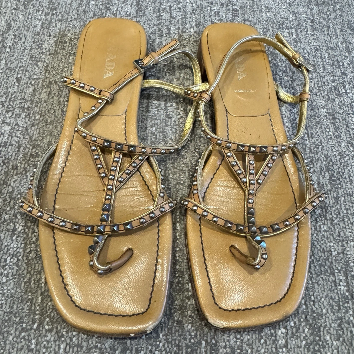 PRADA Studded Sandals for Women for sale | eBay
