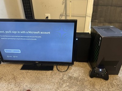 Microsoft Xbox Series X 1TB Console Gaming System Carbon Black 
