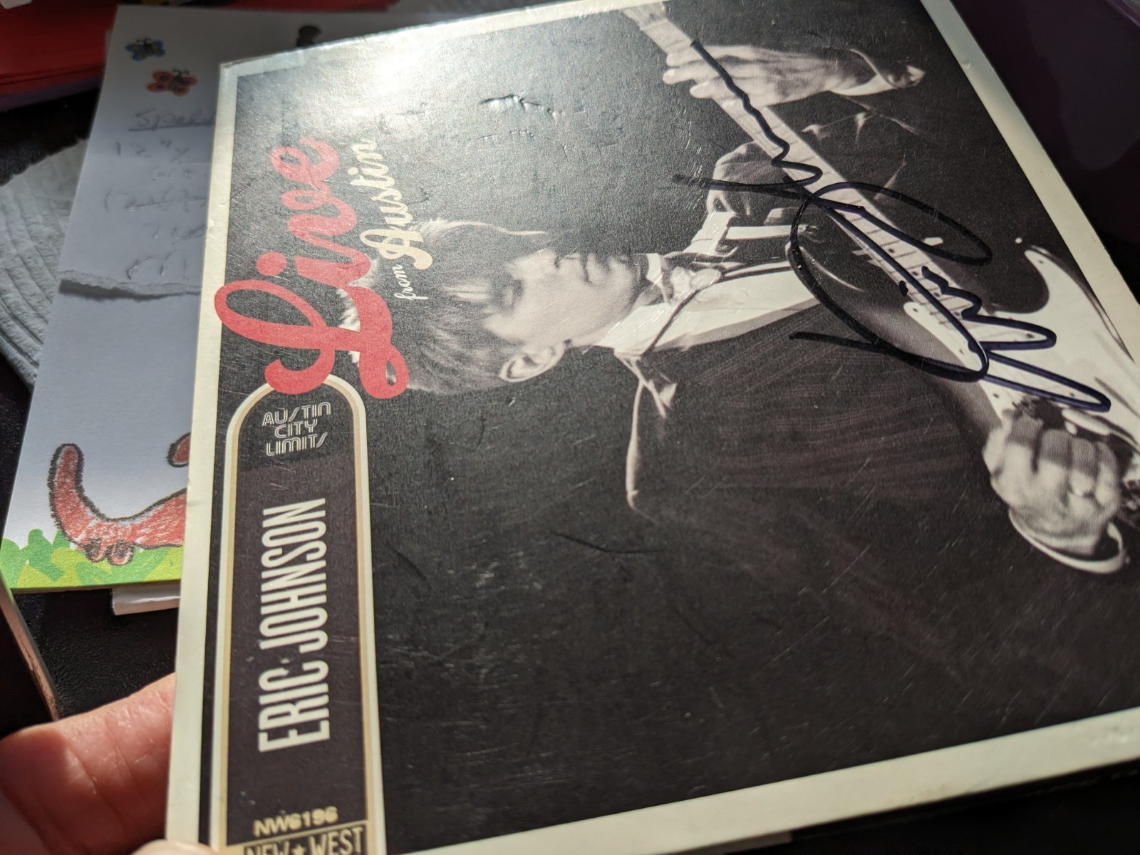 Eric Johnson Live from Austin TX '84 CD DVD set Austin City Limits (Signed)