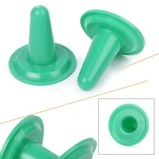 Inflation Plug & Shell Pacifier Liner Blocks Fit Cow Goat Milker Green Universal