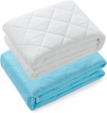 Washable Waterproof Underpads 18x24/44x52-2/3 pk Reusable Incontinence Bed Pads.