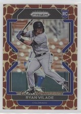 2022 Panini Prizm Tier II Giraffe Prizm Ryan Vilade #163 ni4