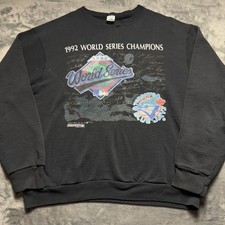 Vintage 1992 Toronto Blue Jays Sweatshirt Mens XL MLB World Series Champions