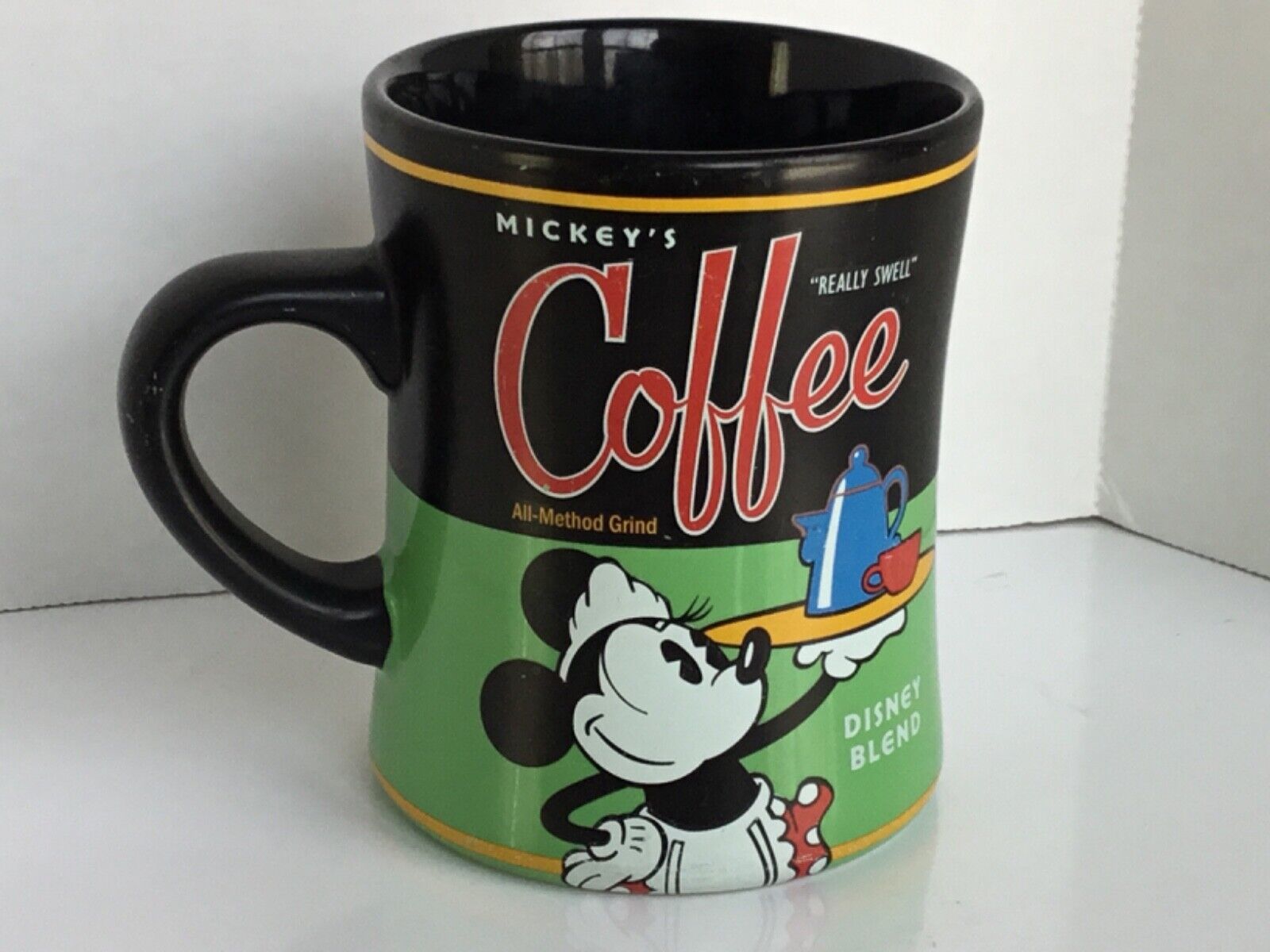Mickey's Really Swell Coffee Brand Brown Mug Goofy Disney Parks Theme Parks  16oz for Sale in Portland, OR - OfferUp