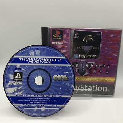 Thunderhawk 2 Playstation 1 - PS1 - Vollständig - Guter Zustand Blitzversand
