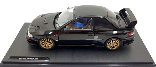 Solido 1/18 Scale Diecast S1807406 - 1998 Subaru Imprezza 22B - Black - Picture 4 of 5