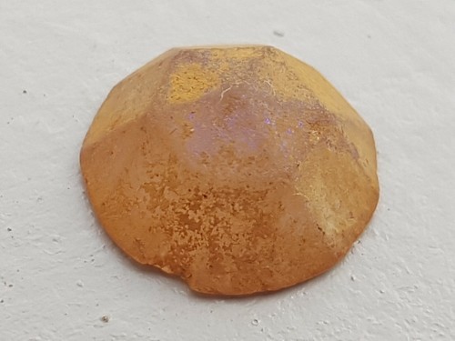 Beautiful Tudor/Post Medieval cut glass adornment. Please read description L136q