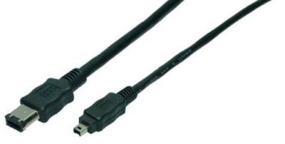 IEEE 1394 Kabel 1,8m 6 Pin auf 4 pin Firewire Kabel