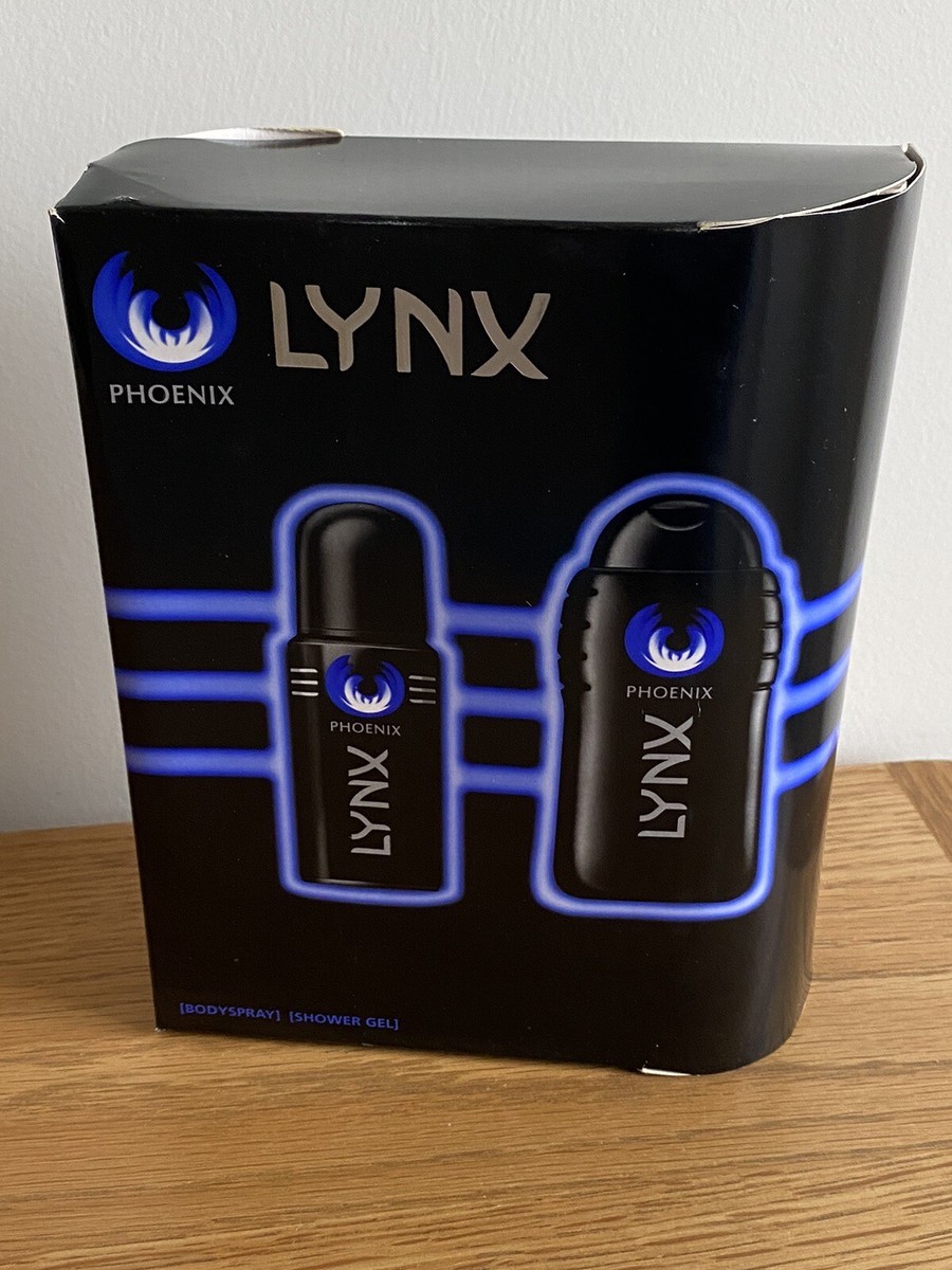 Rare LYNX Phoenix Deodorant Spray Body Gel Discontinued Vintage Retro  Full