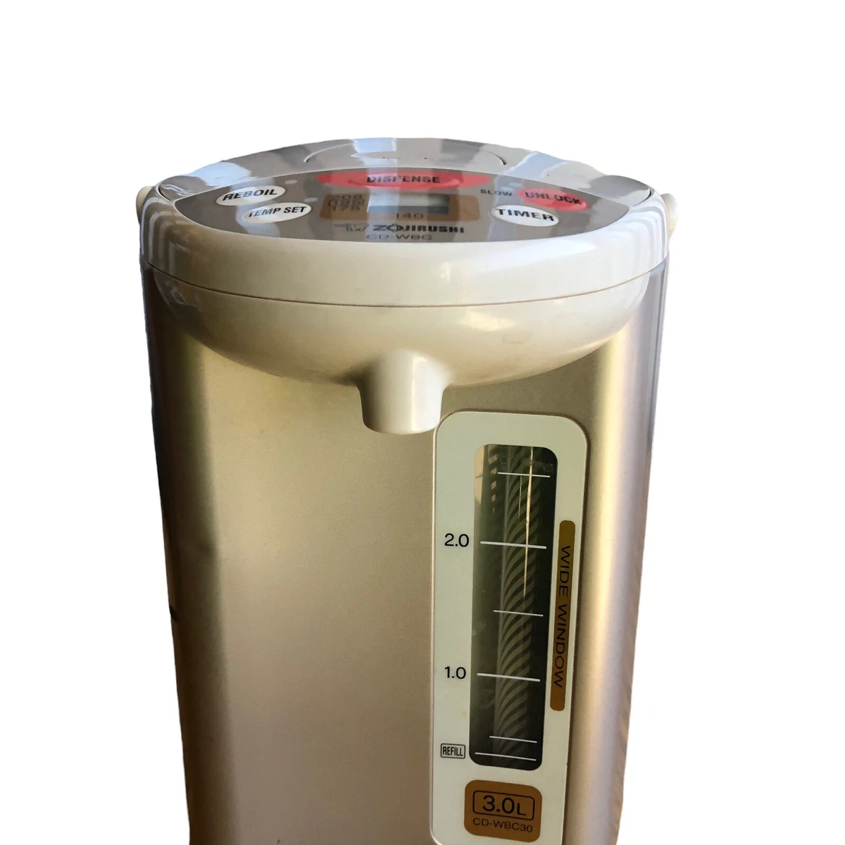 Zojirushi water shop boiler 3 liter