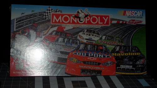 SELLADO - NASCAR Monopoly Board Game Edición de Coleccionista 6 fichas de peltre (3646)) - Imagen 2 de 6