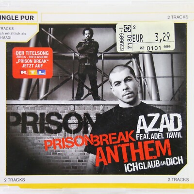 Music Musik MAXI CD Azad Feat. Adel Tawil   Prison Break Anthem (Ich Glaub A Gut