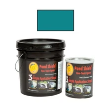Pond Armor DBLUE-3 GAL Pond Shield Epoxy Liquid Liner- 3 gallon, Delta Blue
