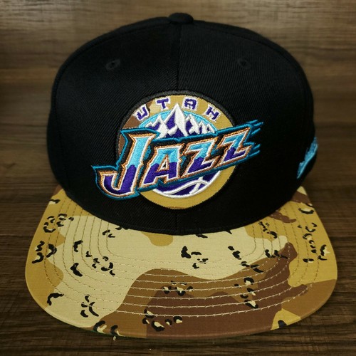 Utah Jazz Mitchell \u0026 Ness Snapback Cap 
