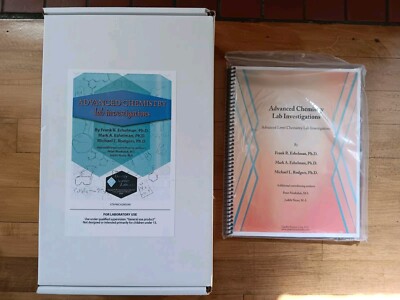 Quality Science Labs Advanced Chemistry Lab Kit with Lab Manual BRAND NEW!!!