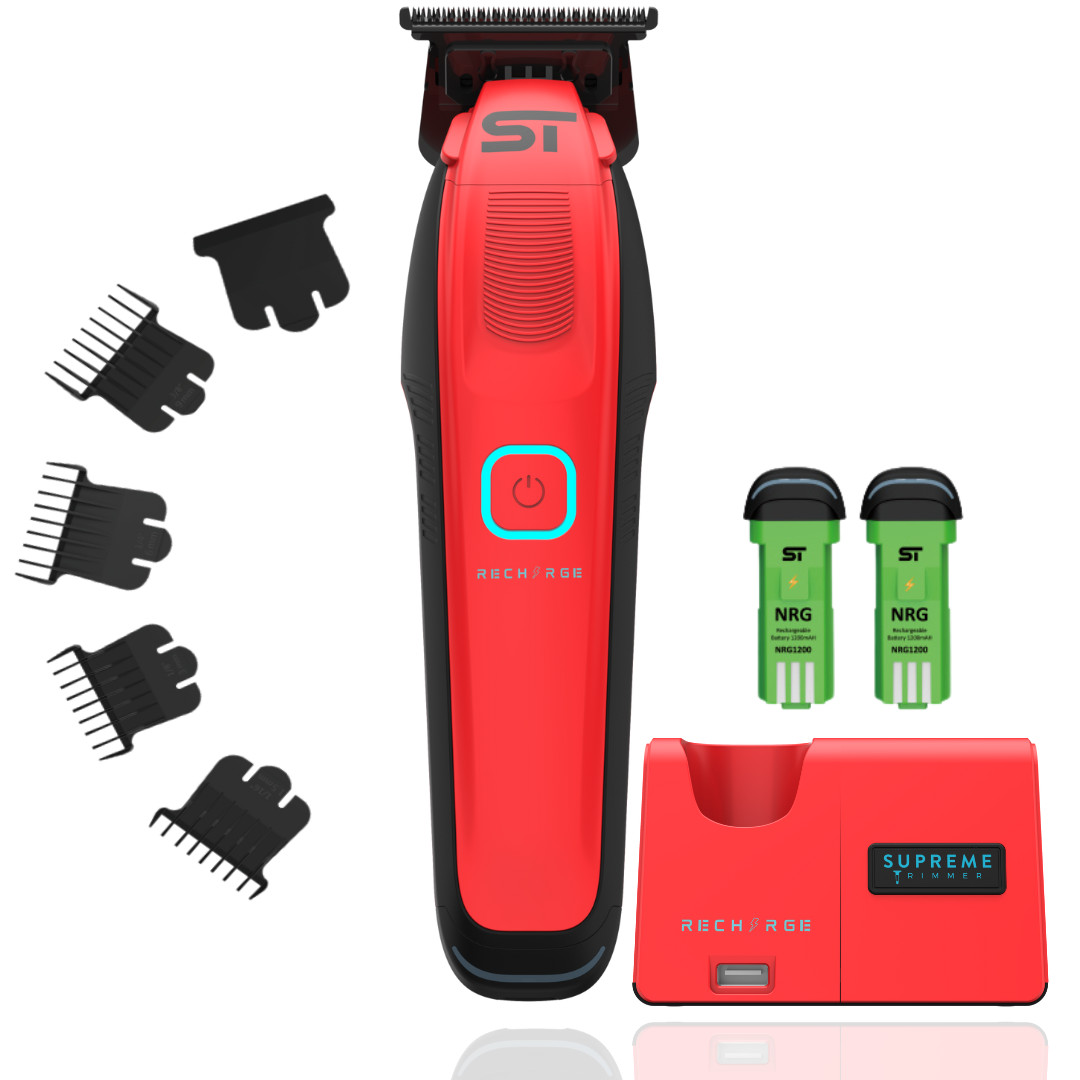 Supreme Trimmer RECHARGE Trimmer ST777 | w/ 2 Detachable Bat
