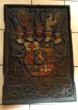 Historisches altes Stadtwappen Rinteln in Niedersachsen vor 1932