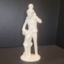 Byron Molds Figurine Ceramic Father Sons Dad Leader Coach Baseball