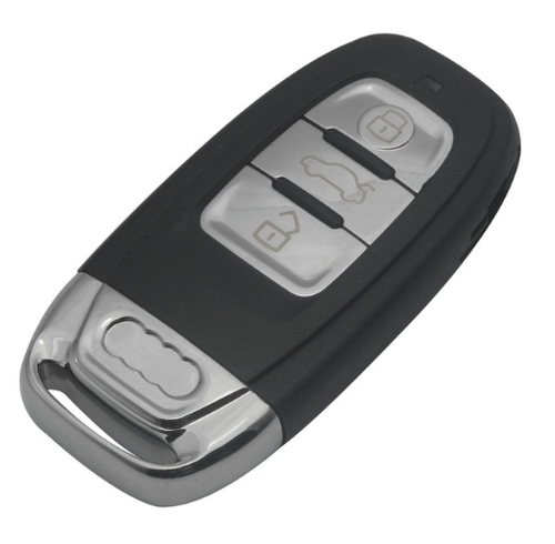 Key Cover Gehäuse Hülle Tasche Schlüssel für Audi A4 8K A5 8T A6 A7 4G C7 A8 Q5 - Picture 2 of 8