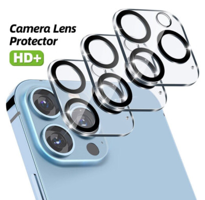 Camera Lens For iPhone 16 15 14 13 Pro Max Case Protector Tempered Glass 9H