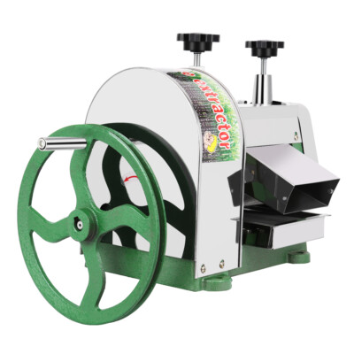 Manual Sugar Cane Juicer Machine Stainless Steel Sugar Cane Juicer Press 110LB/h