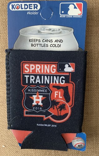SPRING TRAINING KOOZIE HOUSTON ASTROS KISSIMMEE FLORIDA BEER CAN DRINK - Picture 2 of 3