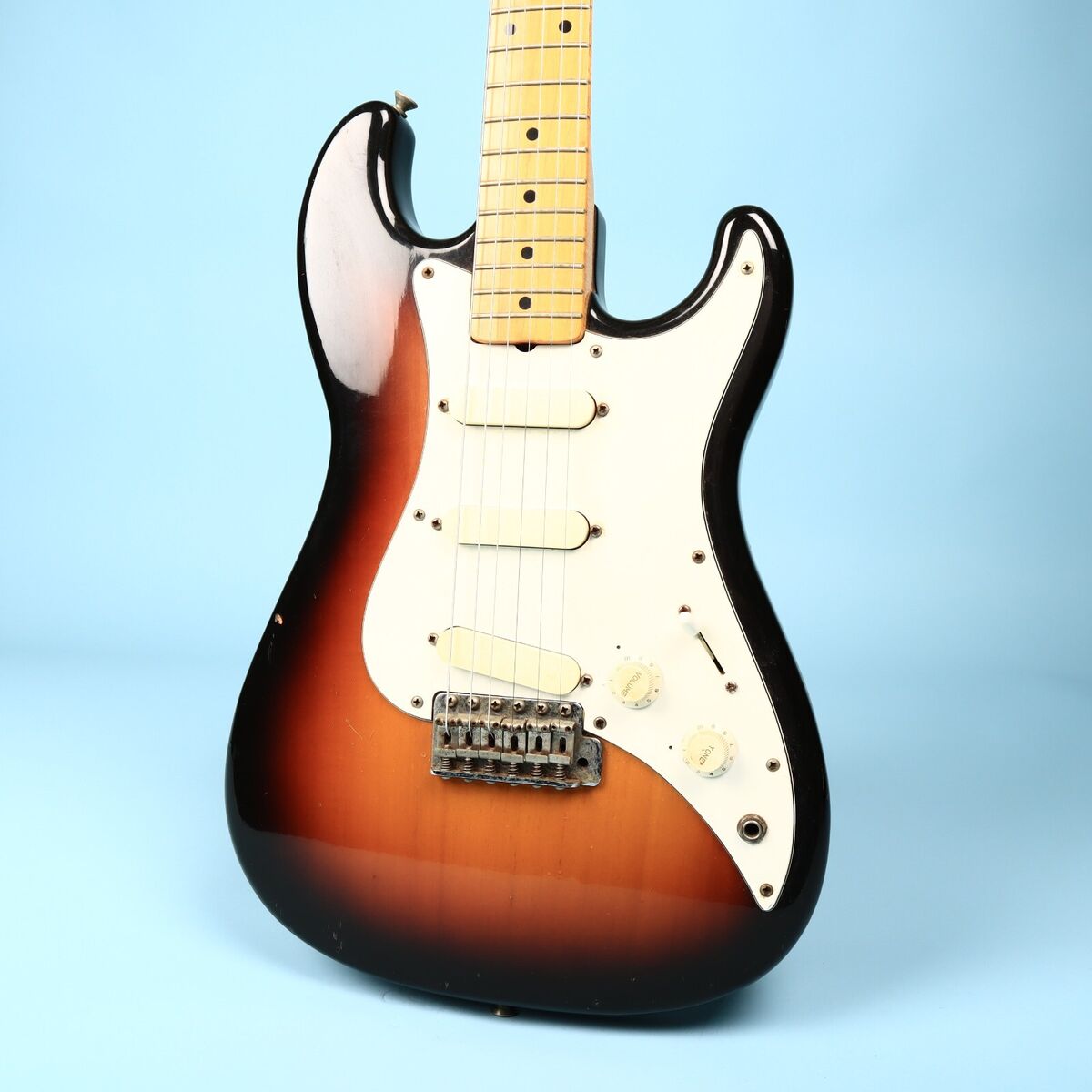 1983 Squier by Fender Bullet ST-3 Japan SQ Sunburst Guitar 1983 Squier by Fender Bullet ST-3 Japan SQ Sunburst Guitar