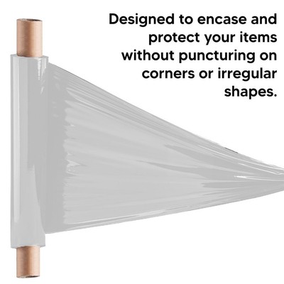Pallet Stretch Wrap 400mm X 200m, 20 Micron Cling Film Roll