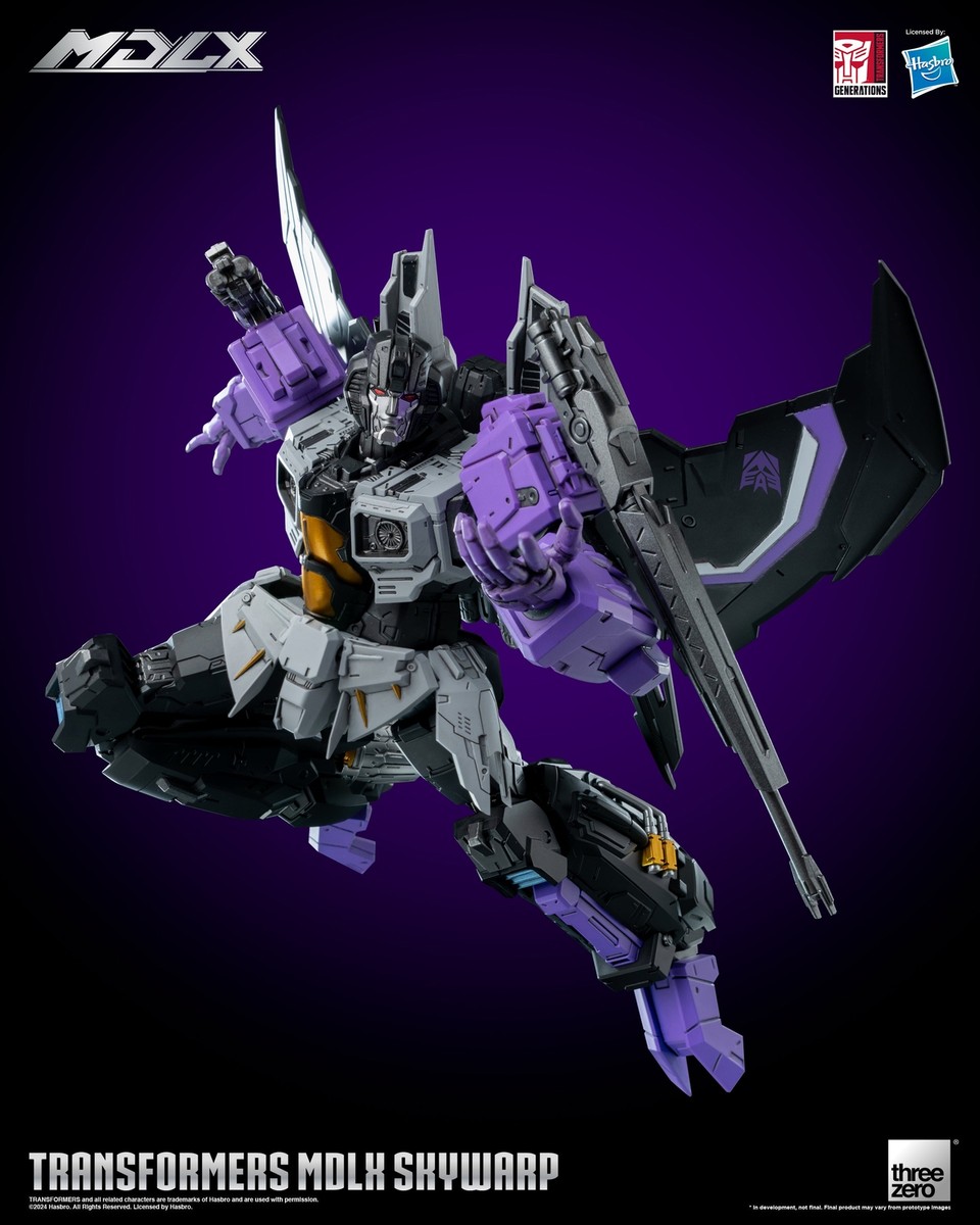 Threezero Skywarp Transformers MDLX Action Figure | eBay