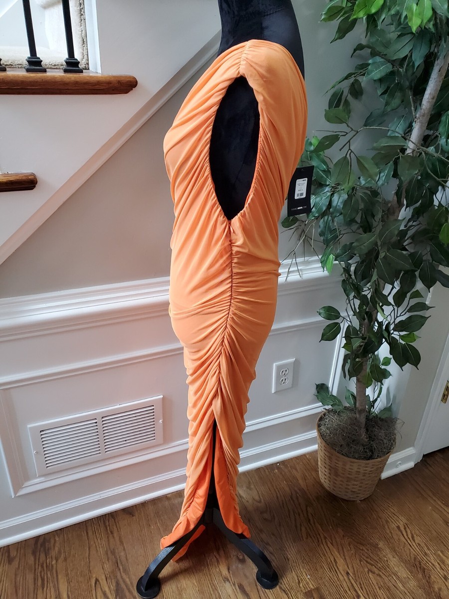 Fashion Nova Women Orange Polyester One Shoulder Off Kassie Ruched Maxi Dress XL | eBay Fashion Nova Women Orange Polyester One Shoulder Off Kassie Ruched Maxi Dress XL | eBay