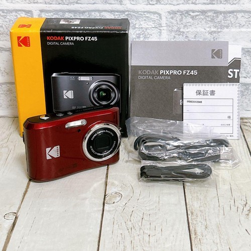 Kodak Pixpro Fz45 Red Aa Battery Digital Camera eBay