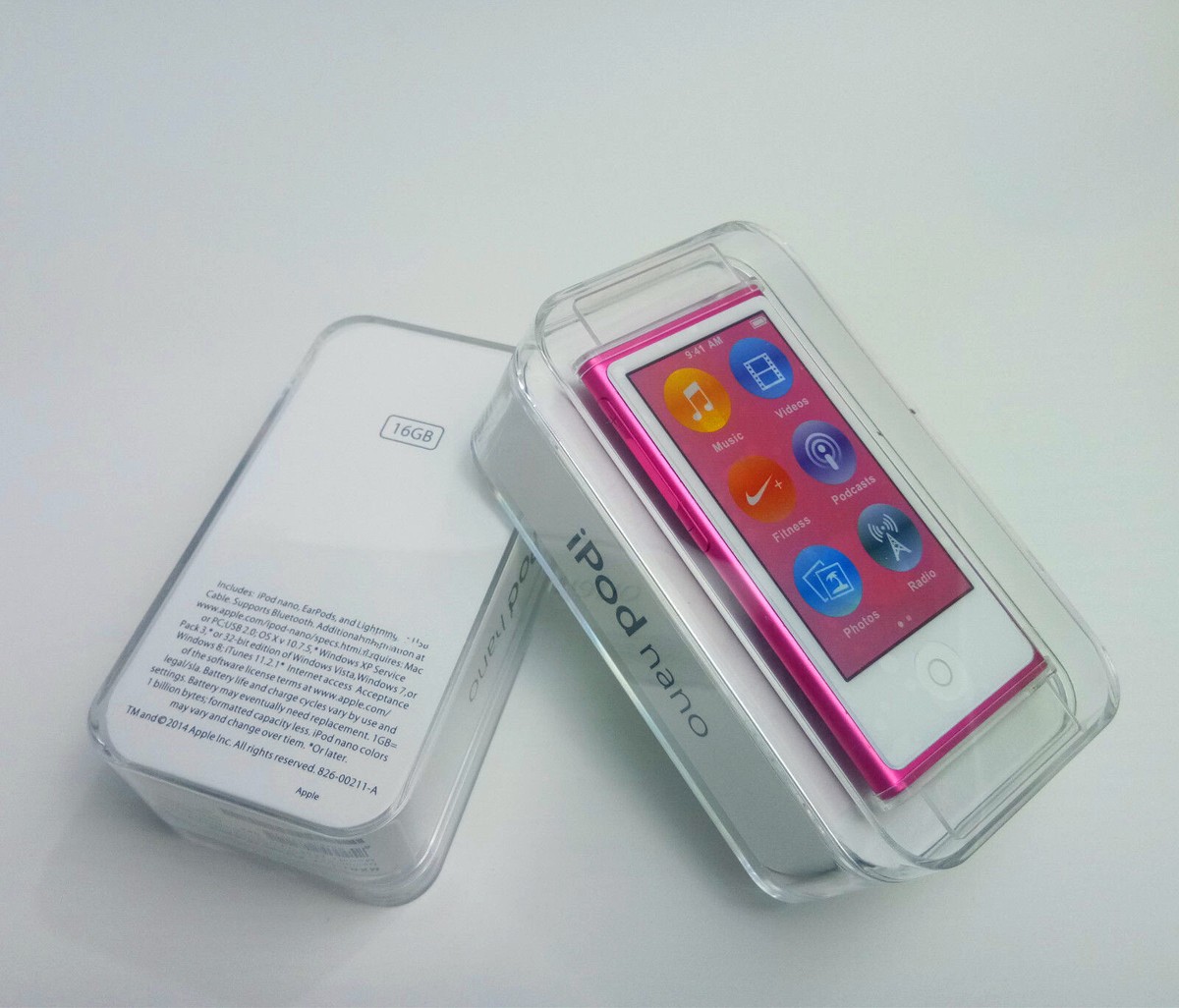 🔥 Latest Apple iPod nano 7th Generation Rose Red (16 GB) - Sealed