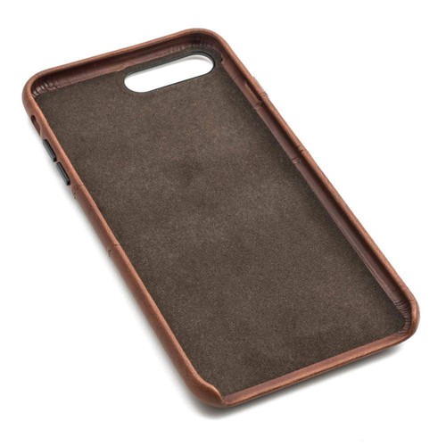 For iPhone 7 / 8 Plus; Slim 2 Card Holder Case; Dockem Exec Wallet Case Brown, - Picture 5 of 9
