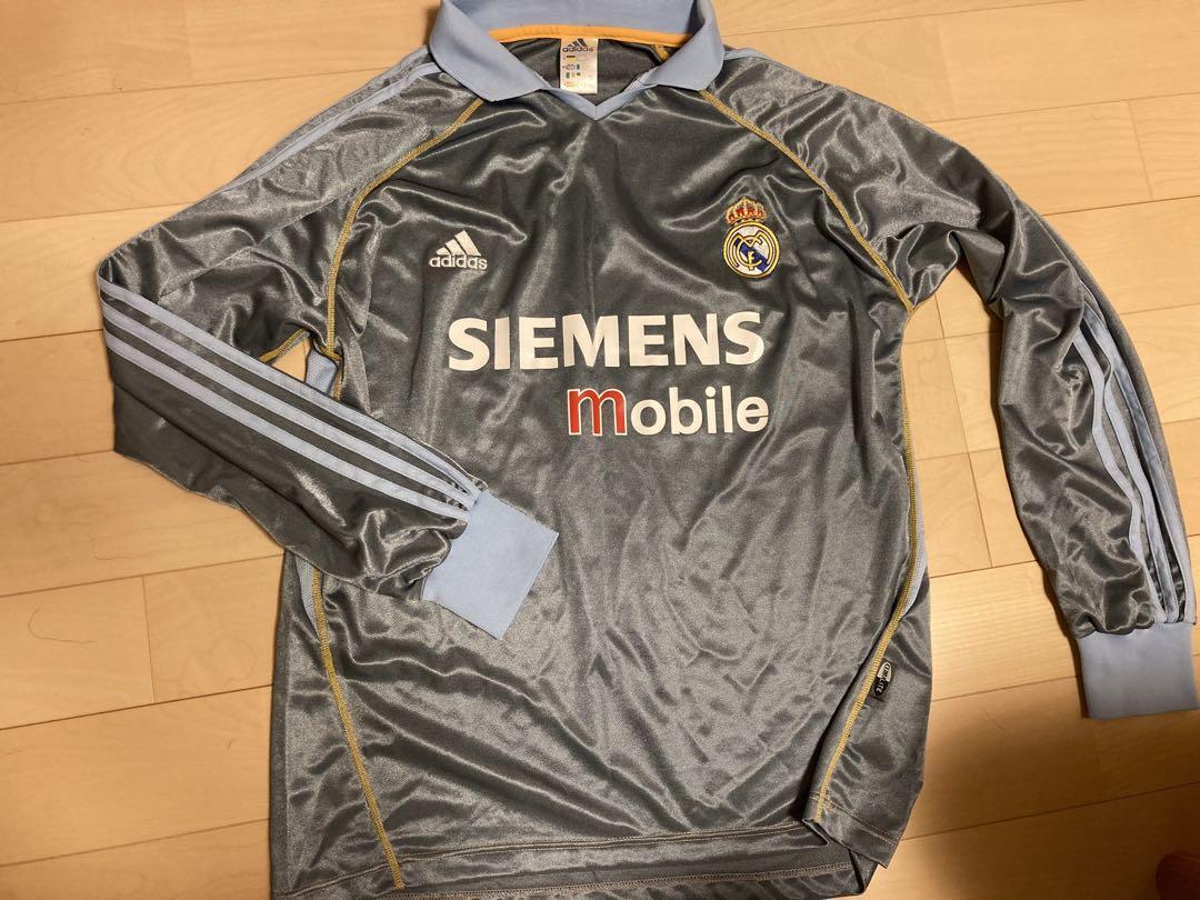 Vintage Real Madrid 03/04 3rd adidas Long Sleeve Jersey Original