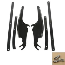 Windshield Mounting Bracket Set Fit for Harley FLS FLST FLSTC FLSTF 2000-2017