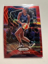 K12,001 - 2020 Panini Prizm WNBA Prizms Ruby Wave #61 Lexie Brown