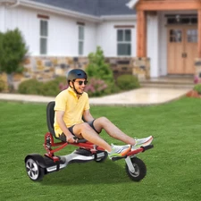 New Red Adjustable Hoverboard Seat Attachment Balancing Scooter Seat Attachment