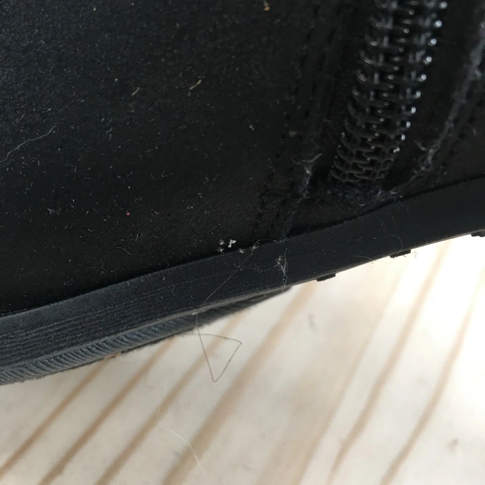 Maurices ботинки женщин 8,5 M Cleo ботинок каблуки 78927 черная ткань молнии - Изображение 4 из 4