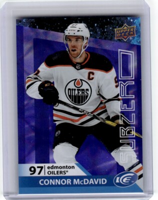 2021-22 Upper Deck Ice Sub Zero Connor McDavid Edmonton Oilers #SZ-6