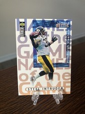 1997 Names of the Game Jerome Bettis Pittsburgh Steelers #85 Steel Intruder HOF