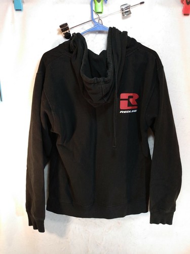 REDLINE BICYCLES Hoodie Small ADULT BLACK COTTON 36" X 24" Likeonew EUC - Picture 6 of 6