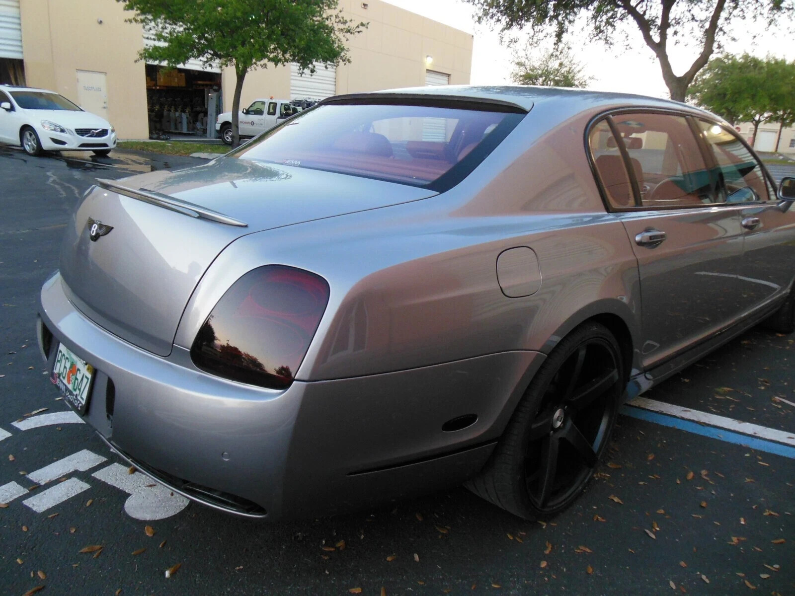 Roof Spoiler Linea Tesoro Style For Bentley Continental Flying Spur Sedan 05-13