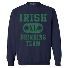 Irish Drinking Team Crewneck St. Patrick's Day Sweatshirt